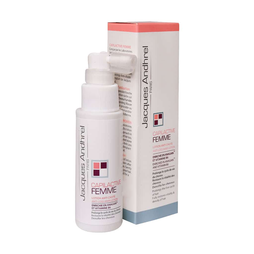 لوسیون ضدریزش مو بانوان ژاک آندرل - Capilactive Femme