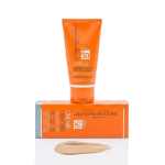 کرم ضدآفتاب رنگی بژ طبیعی پوست چرب ژاک آندرل - Creme Solaire Peaux Grasseset Acneiques Beige Natural