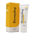 کرم ضدآفتاب بی‌رنگ SPF50 پوست چرب درمالوگ