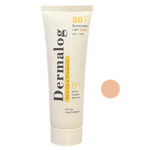 کرم ضدآفتاب رنگی SPF50 پوست چرب درمالوگ