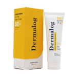 کرم ضدآفتاب رنگی SPF50 پوست چرب درمالوگ