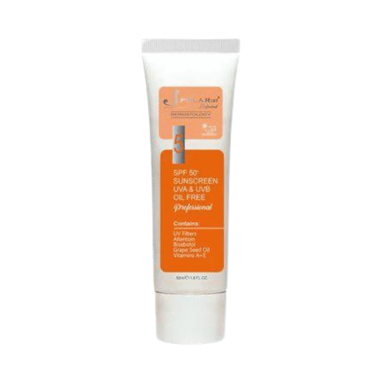 کرم ضدآفتاب SPF50 پوست خشک و حساس جی‌پلار 50 میل