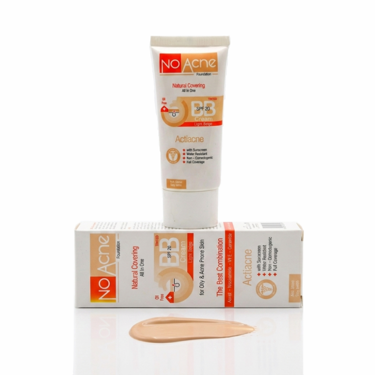 بیبی کرم نوآکنه بژ روشن SPF20 دلوین کر - بستهبندی کامل