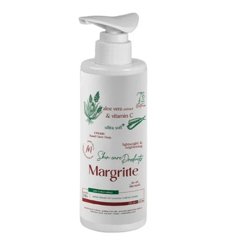 کرم مرطوب کننده و آبرسان آلوئه ورا مارگریت 200 میل