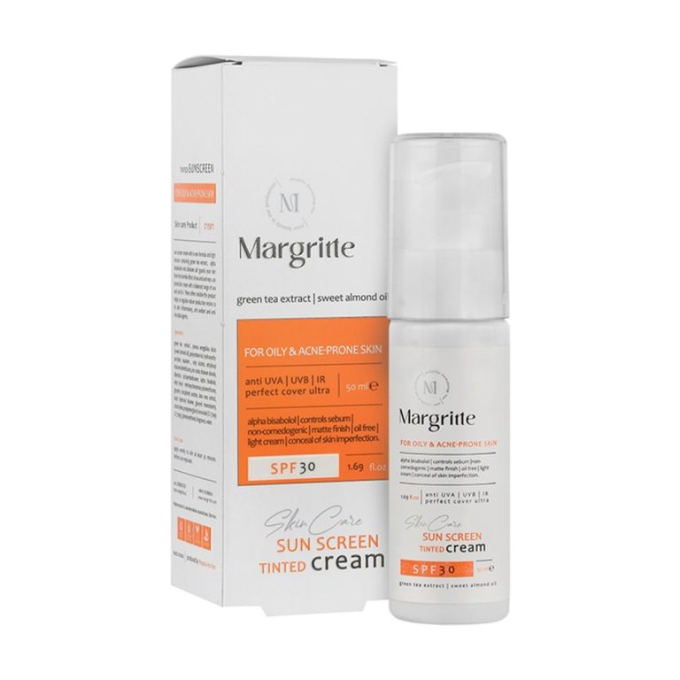 کرم ضد آفتاب رنگی مارگریت SPF50 رنگ بژ طبیعی 50 میل