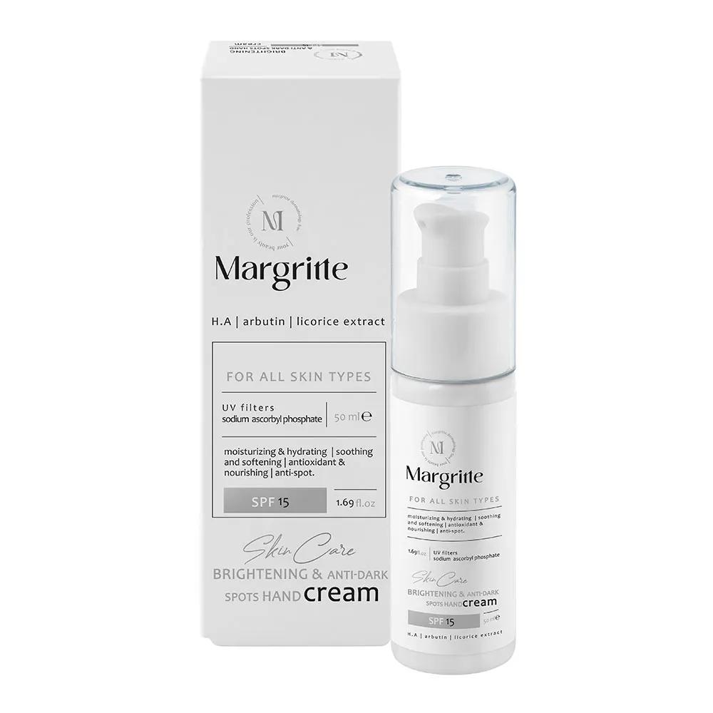 کرم روشن کننده و ضد لک دست مارگریت SPF 15