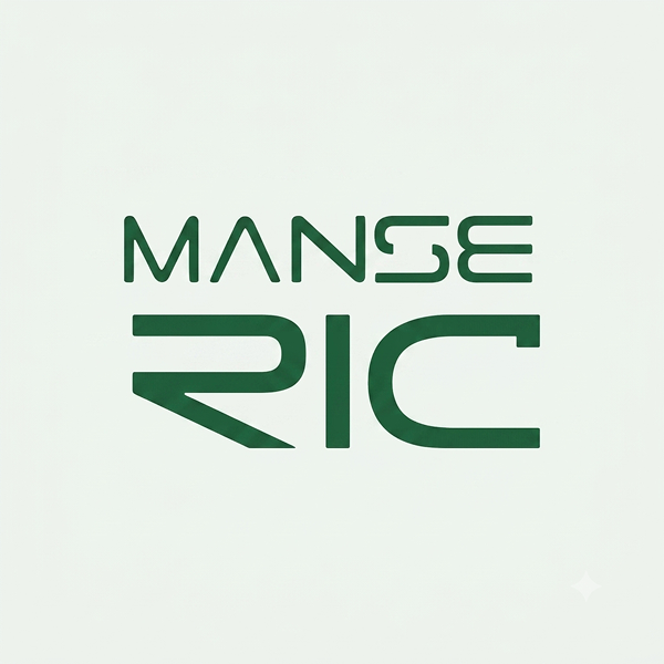 لوگو برند مانسریک Manseric - محصولات مراقبت پوست